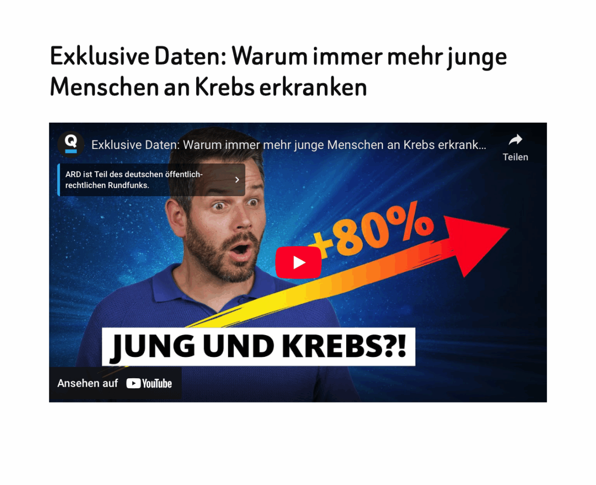 Exklusive Daten: Warum immer mehr junge Menschen an Krebs erkranken 
