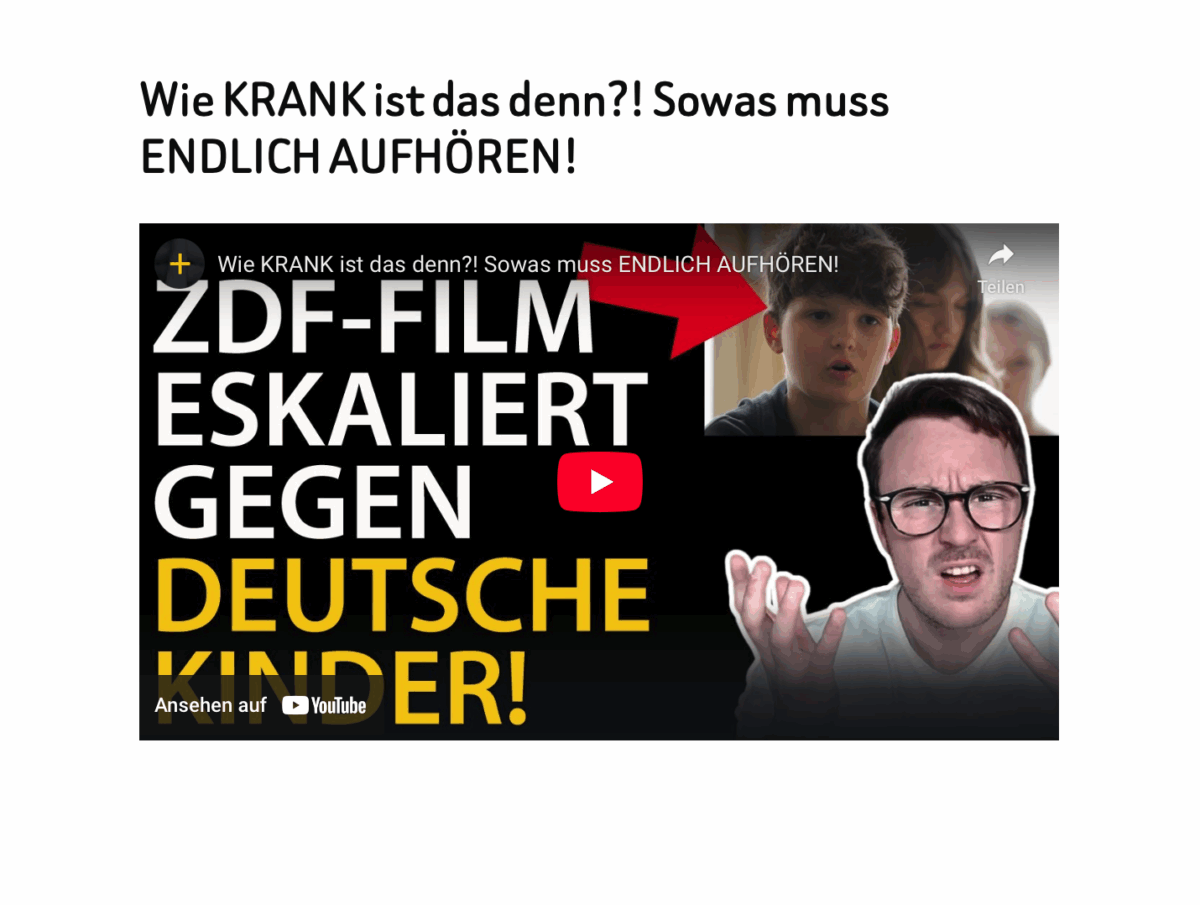 Wie KRANK ist das denn?! Sowas muss ENDLICH AUFHÖREN!