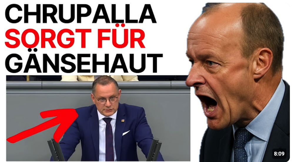 Merz kann die Wahrheit nicht ertragen! Bundestag tobt!