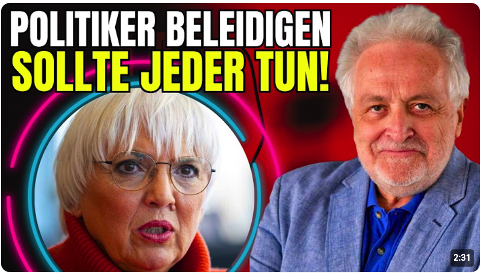 Henryk M. Broder zerlegt Claudia Roth und geht damit Viral!