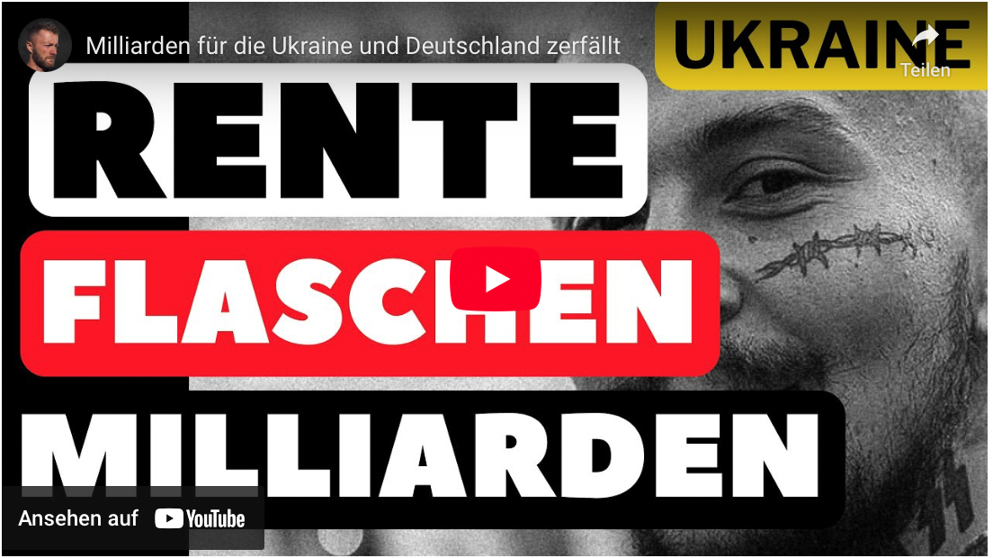Milliarden für die Ukraine und Deutschland zerfällt