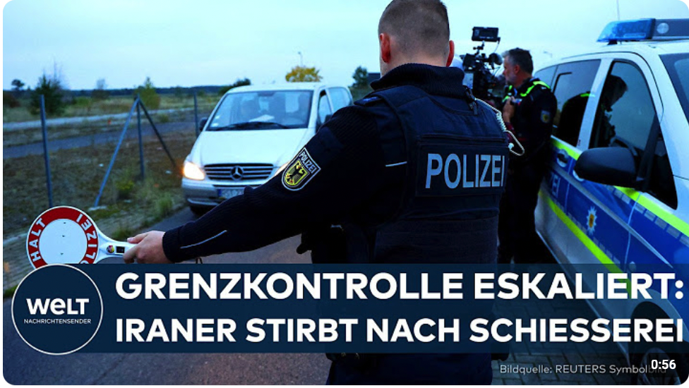 GRENZKONTROLLE ESKALIERT: Iraner stirbt bei Schusswechsel mit Bundespolizei an tschechischer Grenze