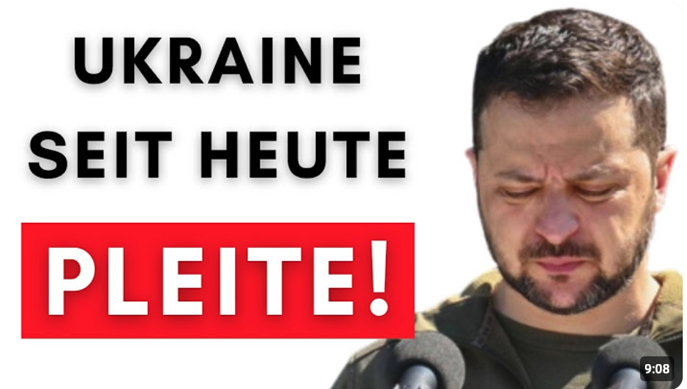 Selenskyj kann 665 Millionen US-Dollar Kredit nicht zahlen.