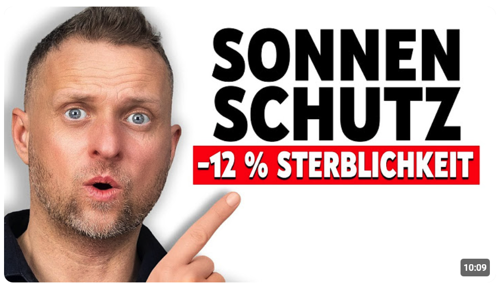 Dieser neue Sonnenschutz reduziert die Sterblichkeit um 12%