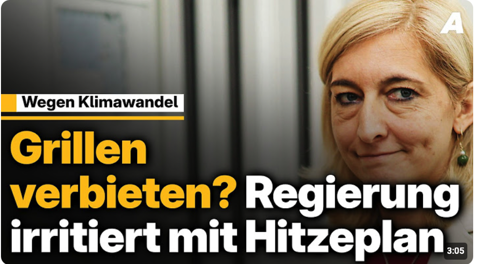 Grillen und Biertrinken: Große Gefahr, meint Gesundheitsministerin |