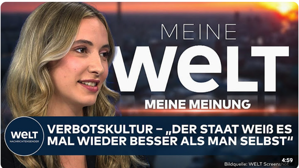 MEINE MEINUNG: Verbotskultur – „Der Staat weiß es mal wieder besser als man selbst“