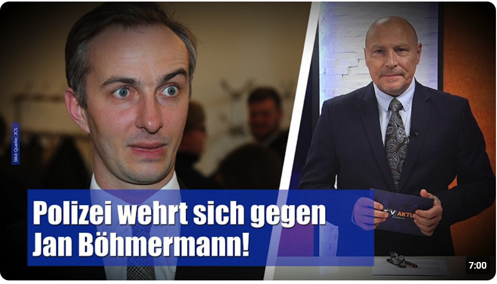 Polizei wehrt sich gegen Jan Böhmermann!