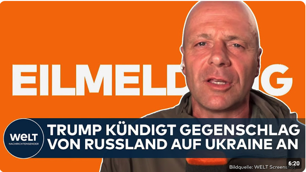 KRIEG IN UKRAINE: Trump verkündet Gegenschlag von Putin! US-Präsident nennte Details nach Telefonat