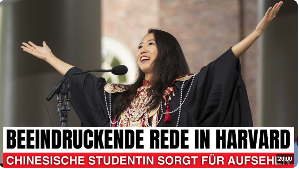 Studentin aus China: Hasswelle nach Harvard-Rede