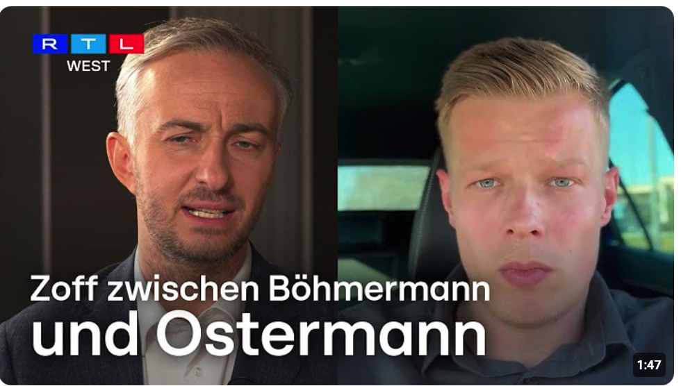 Ostermann gegen Böhmermann – Polizeigewerkschaftler schaltet Anwalt ein 