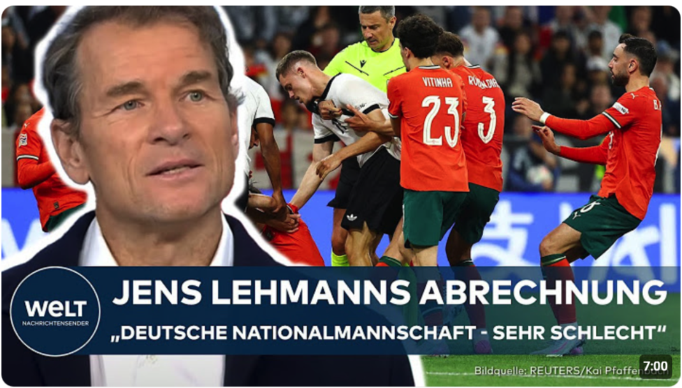 NATIONS LEAGUE: „Sehr schlecht“ – Jens Lehmanns Abrechnung mit der deutschen Nationalmannschaft
