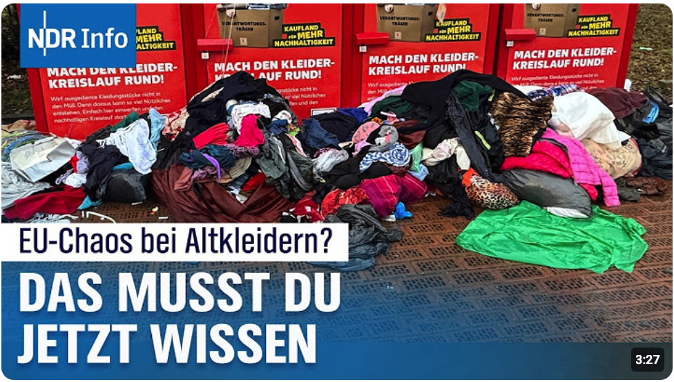 Achtung, neue Regeln! Warum durch eine EU-Verordnung die Altkleidercontainer überfließen I Überland