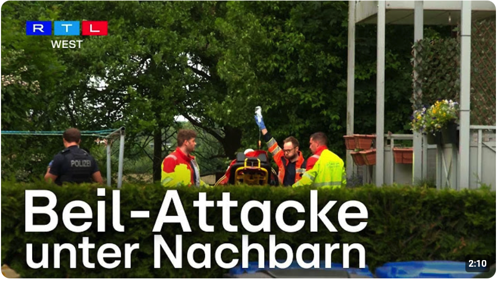 Blutiger Streit in Lünen – 84-Jähriger attackiert seinen Nachbarn 