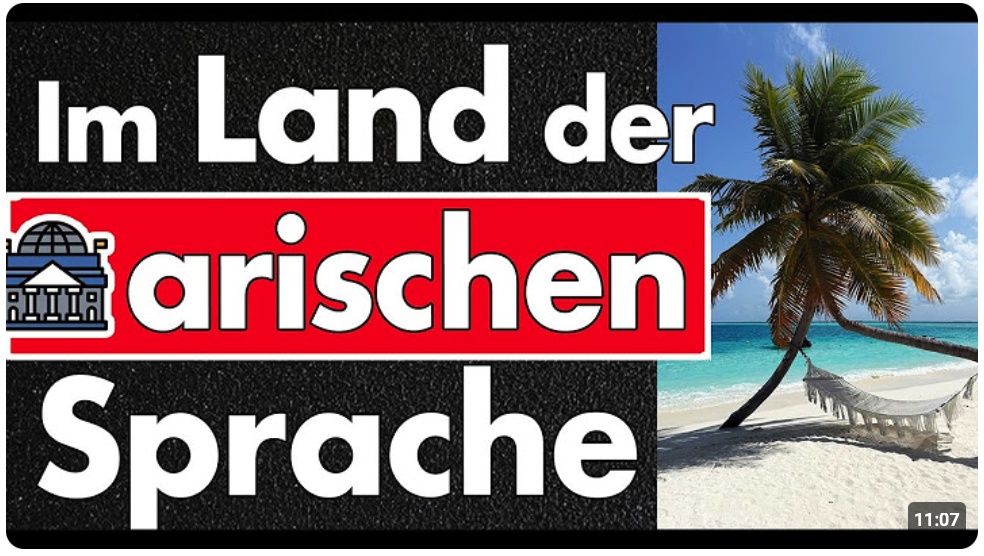 Arische Sprache? Bedroht vom Meeresspiegel? Unwahrheiten gegen Fakten zu meinem Urlaub.