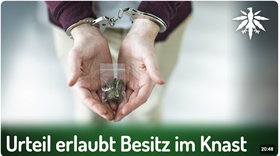 Urteil erlaubt Cannabisbesitz im Knast | DHV-News # 467
