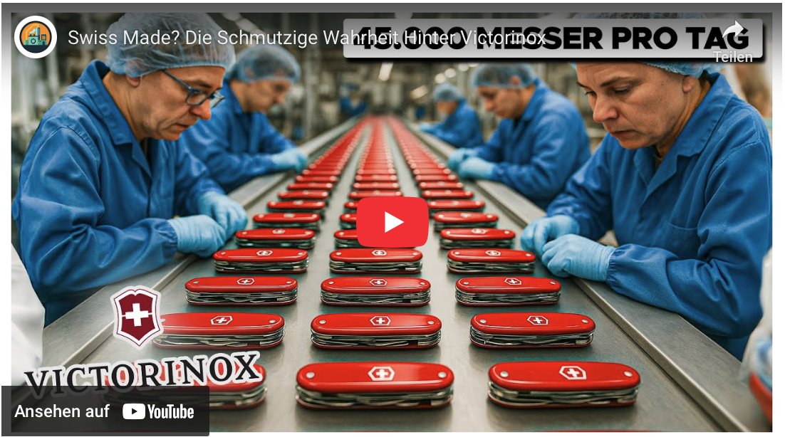 Swiss Made? Die Schmutzige Wahrheit Hinter Victorinox