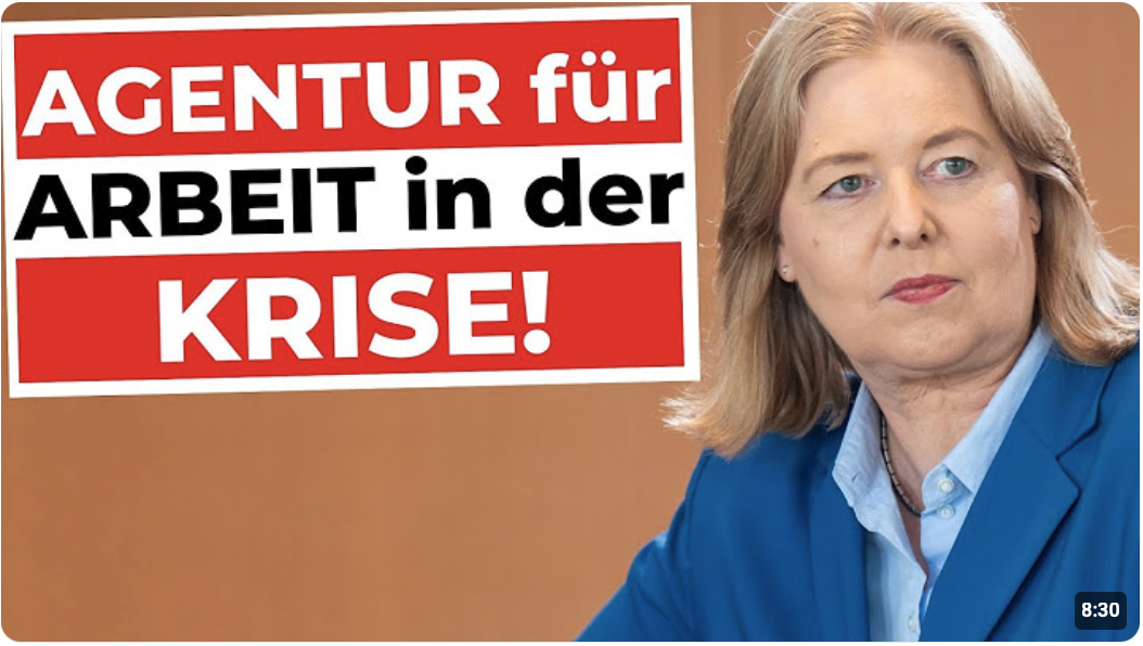 NOTÜBERWEISUNG NOTWENDIG – MILLIARDEN DEFIZIT bei AGENTUR für ARBEIT in 2025!