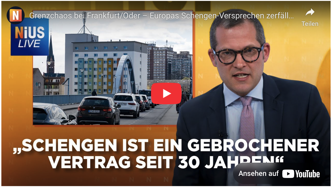 Grenzchaos bei Frankfurt/Oder – Europas Schengen-Versprechen zerfällt 
