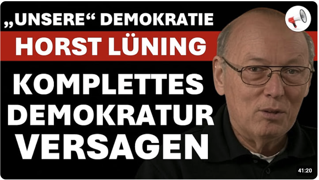 Der Staat als Gefängnis? – Horst Lüning im Gespräch mit Helmut Reinhardt