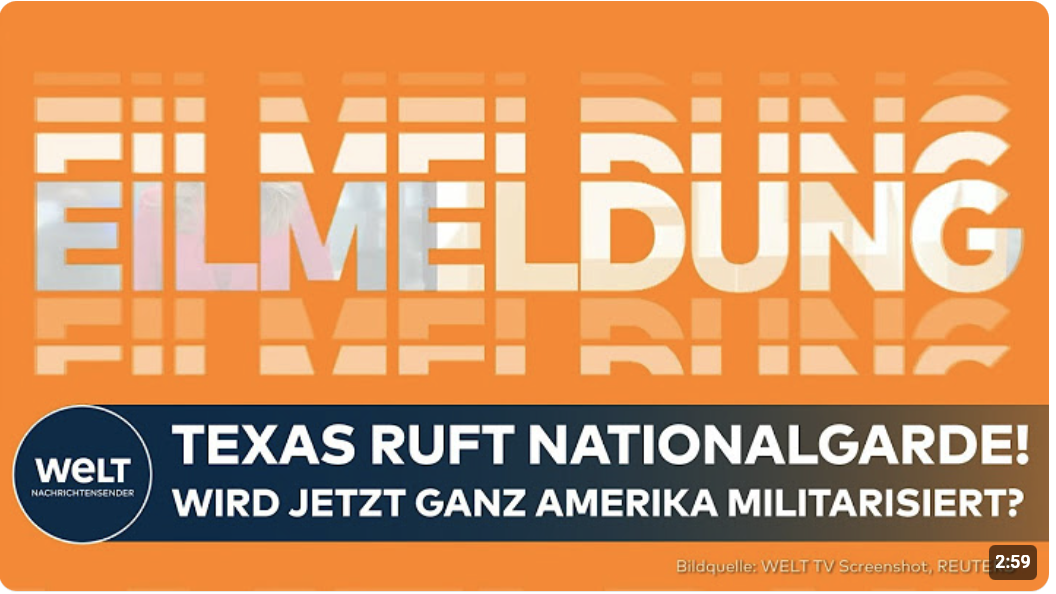 USA: Jetzt schickt auch Texas Nationalgarde! Proteste in den USA breiten sich aus!