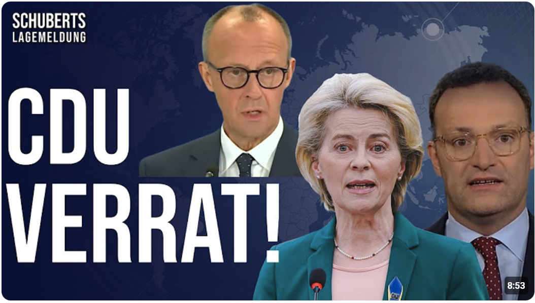 Skandal  CDU &EU sabotieren offen Deutschland +“Jens Spahn vor dem Ende seiner politischen Karriere“