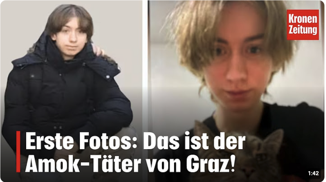 Erste Fotos: Das ist der Amok-Täter von Graz! 