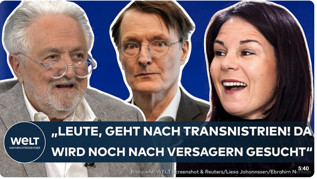 BRODER: Neue Jobs für Politiker? „Geht nach Transnistrien! Da wird noch nach Versagern gesucht“