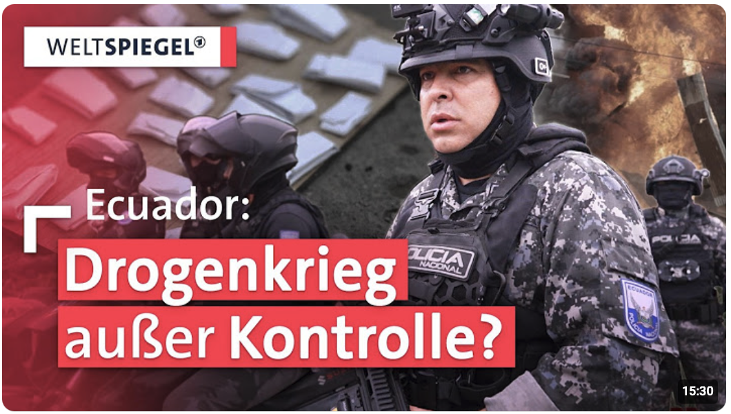 Ecuadors verzweifelter Kampf gegen die Drogen-Kartelle 