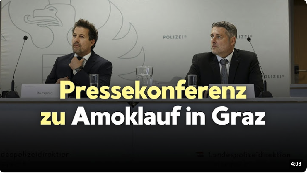 Polizei: Amokläufer aus Graz war „introvertierter“ Ego-Shooter-Spieler