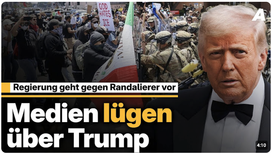 Deutsche Medien verdrehen Berichte über Gewalt in Los Angeles 