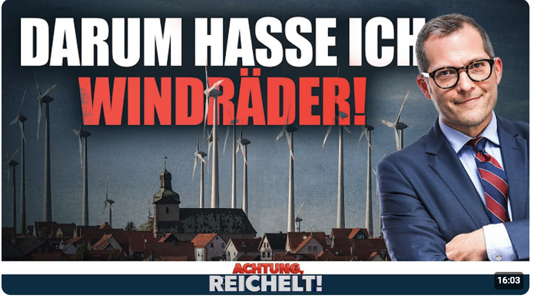 Schluss mit Windrad-Wahnsinn! Sie sind hässlich und zerstören unsere Wirtschaft! |