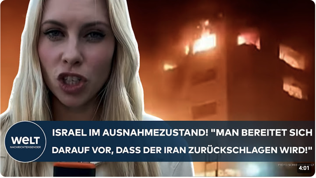 ISRAEL: Im Ausnahmezustand! „Man bereitet sich darauf vor, dass der Iran zurückschlagen wird!“