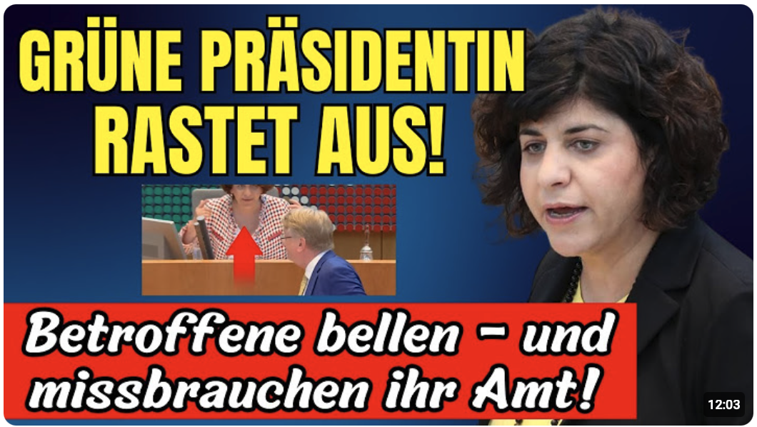 Grüne Präsidentin lässt Maske fallen – und zeigt ihr wahres Gesicht!