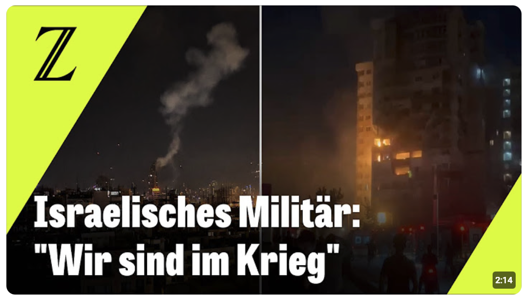 Israel greift den Iran an