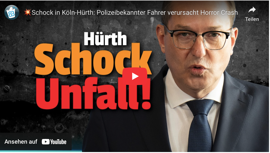 Schock in Köln-Hürth: Polizeibekannter Fahrer verursacht Horror Crash
