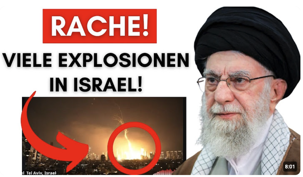 Eskalation: Iran mit Großangriff auf Israel – Heftige Treffer in Tel Aviv!