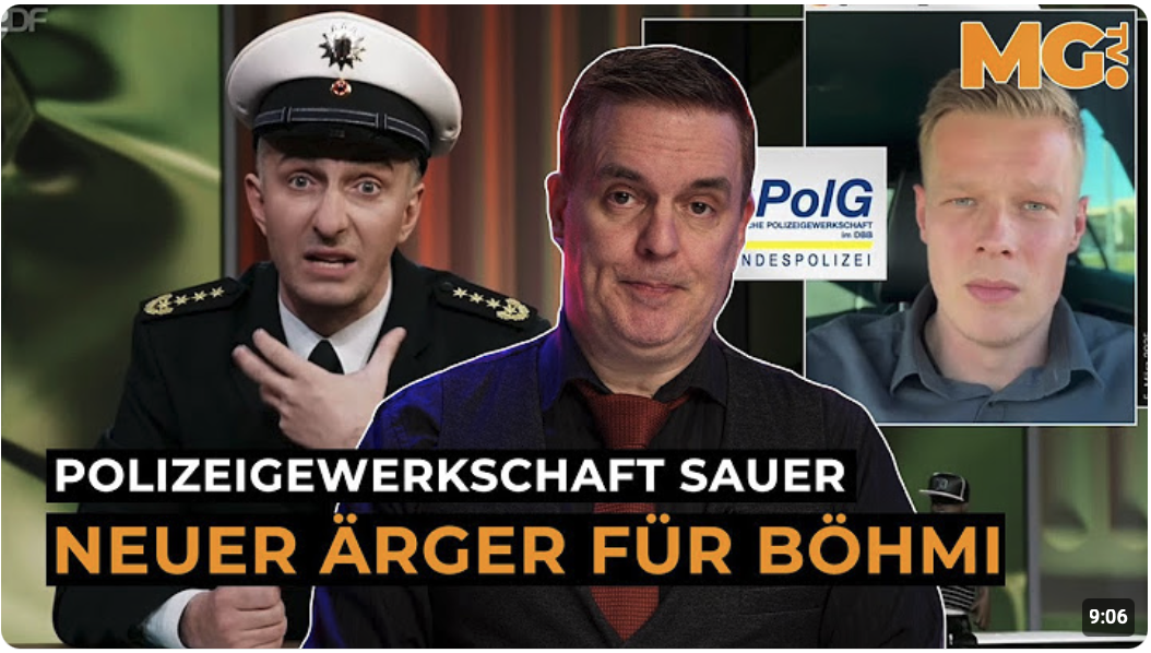 BÖHMERMANN hat neuen Ärger – und HOLGER schwirrt in seinem Kopf herum