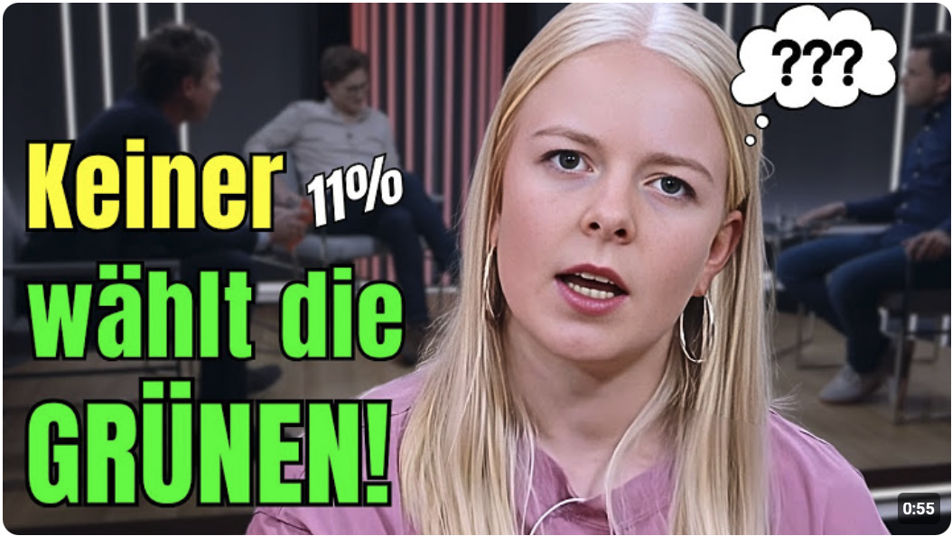 Jette ist sprachlos – denn keiner von denen wählt die Grünen!