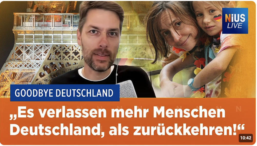 Immer mehr Deutsche sagen: Goodbye Deutschland – wir können nicht mehr 