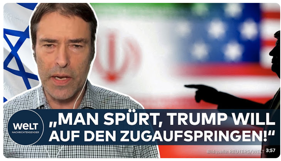 ISRAEL GREIFT IRAN AN – Netanjahu im Alleingang: „Man spürt, Trump will aufspringen auf den Zug“