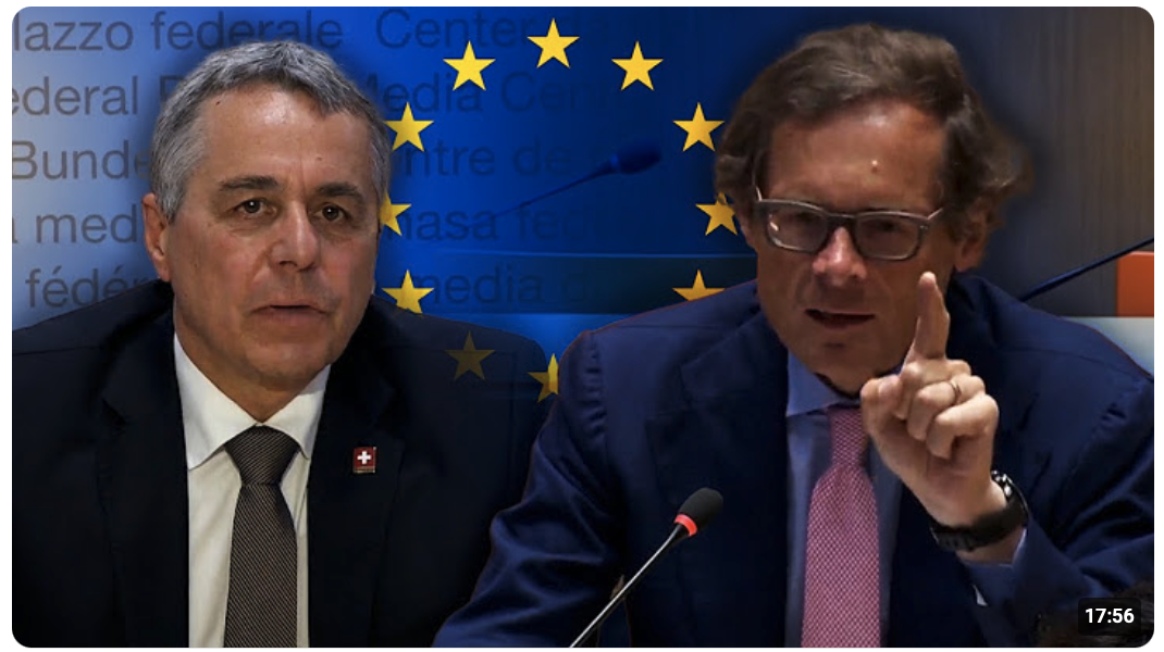 Roger Köppel: Welches Land auf diesem Planeten würde diesen EU-Vertrag unterschreiben, Herr Cassis?