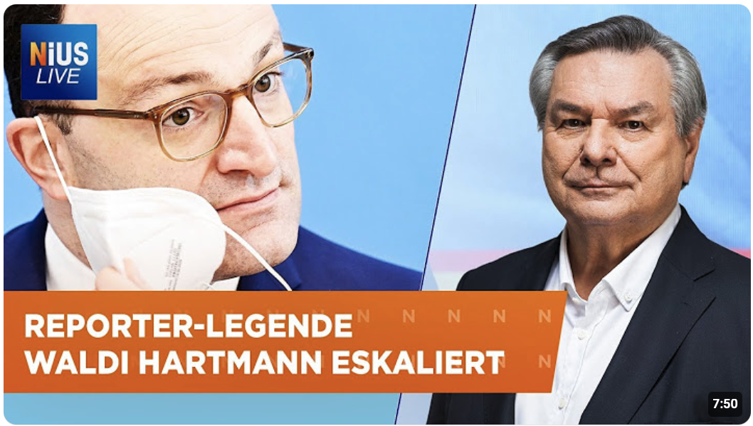 Waldi Hartmann eskaliert: Corona-Emotionen und ein Staatsgeheimnis 