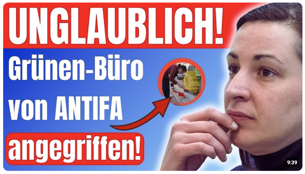 GRÜNE im CHAOS! Antifa greift die eigene Partei an – Gerechte Strafe?