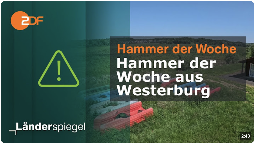 Wiesensee ohne See in Westerburg | Hammer der Woche vom 14.06.2025 