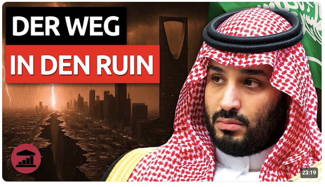 Warum Saudi-Arabien in diesem Jahrzehnt auf den BANKROTT zusteuert – VisualPolitik DE