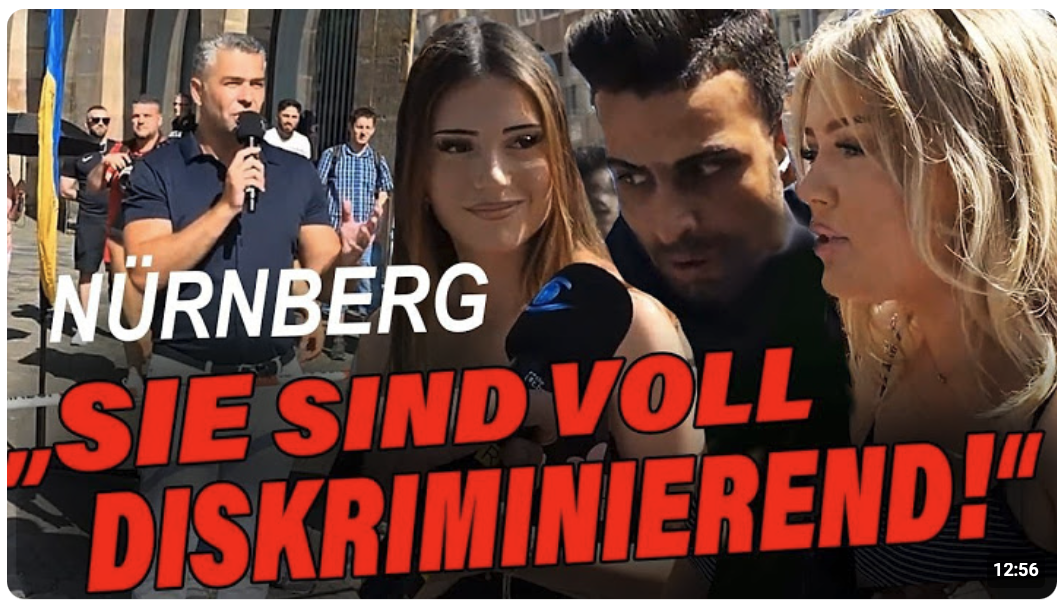DAS ist DISKRIMINIERUNG! BPE-Kundgebung Nürnberg