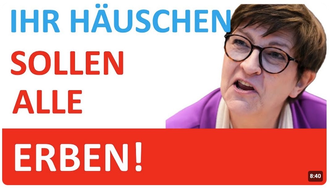 SPD will Ihr Erbe auf ALLE verteilen!