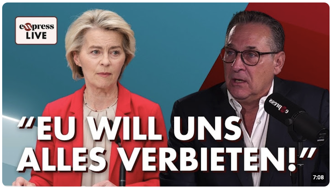 „Was kommt als Nächstes?“ Strache rechnet mit EU ab: Rauchverbot, Fleisch-Aus, Bargeld-Ende