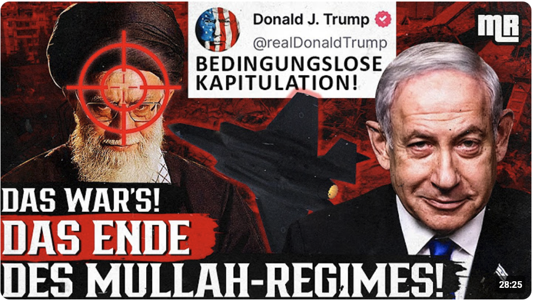 „BEDINGUNSLOSE KAPITULATION!“ IRANs REGIME ist AM ENDE! 