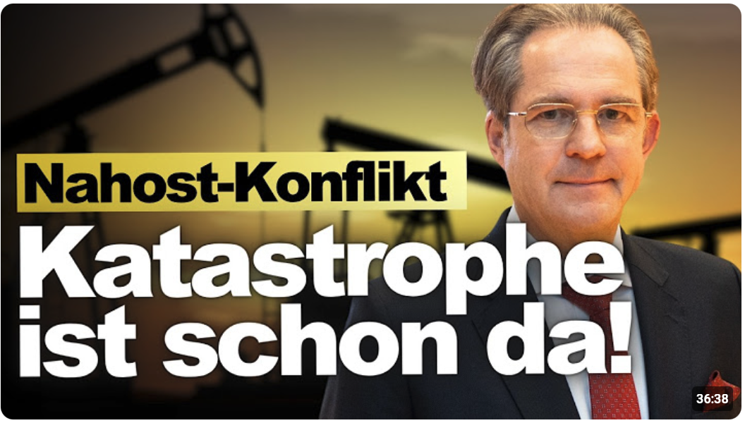 Energie-Experte: Katastrophe in Nahost schon da und DANN verdoppelt sich Ölpreis!